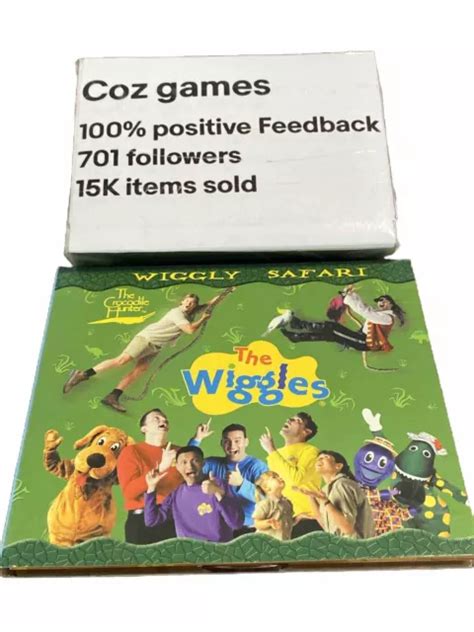 THE WIGGLES WIGGLY Safari Cd 17 Wiggles Songs With The Crocodile Hunter ...