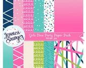 Clipart Instant Downloads Digital Papers by JessicaSawyerDesign