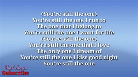 you're still the one Twain shania | LIRIK DAN KUNCI GITAR