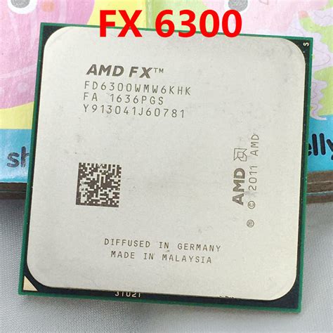 AMD FX-Series FX-6300 6 Core 3.50GHz Socket AM3+ CPU Processor ...