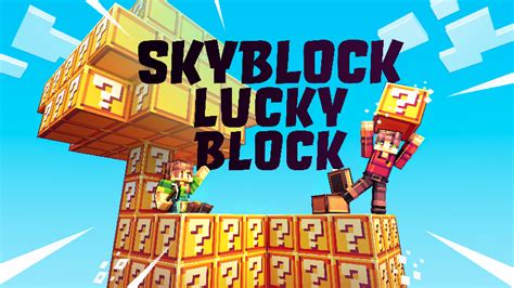 Skyblock Lucky Block by Blocky - Minecraft Marketplace