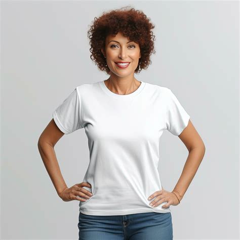 AI generated White t-shirt mockup 35947983 Stock Photo at Vecteezy