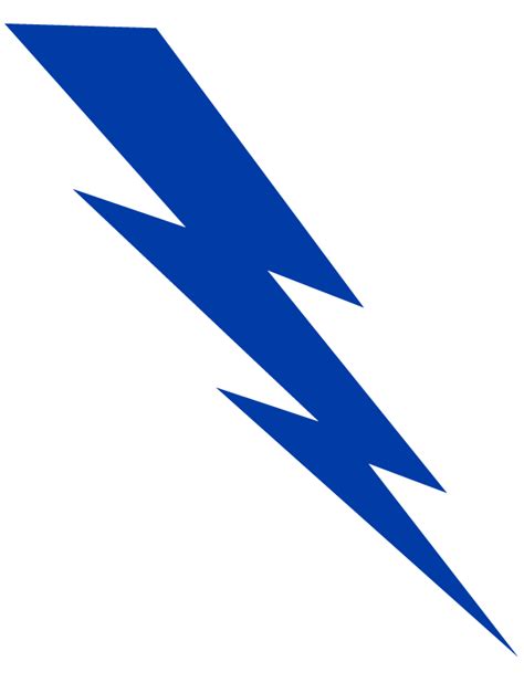 Blue Lightning Bolt Logo - LogoDix