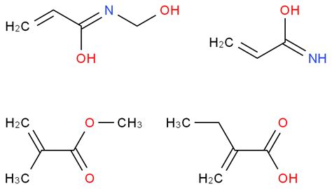 Ethyl acrylate, methyl methacrylate, acrylamide, methylolacrylamidepolymer 30394-81-1 wiki