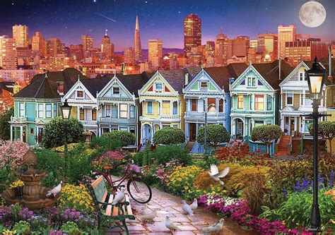 Puzzle David Maclean : San Francisco, 3 000 pieces | PuzzleMania.fr