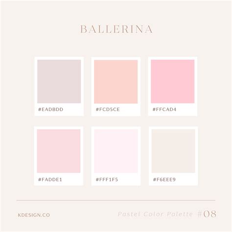 21 Beautiful Pastel Color Palette Examples with Color Codes