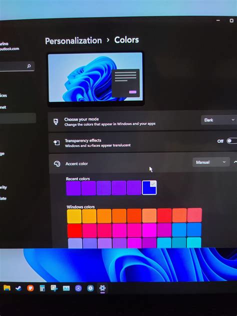 Windows 11 accent color is not correct. Keeps switching to a different color. : r/Windows11