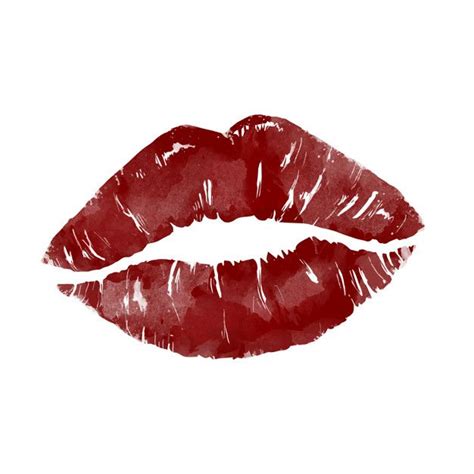 Free Vector | Pinup style lip print | Губы живопись, Макияж иллюстрация ...