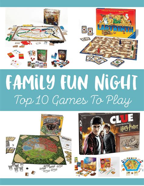 Family Game Night: Top 10 Board Games To Play » Sunny Sweet Days