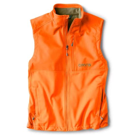 Orvis Upland Hunting Softshell Vest - Blaze Orange or Slate ★ The ...