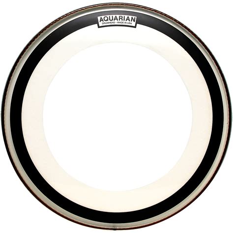 Aquarian Impact Clear Single Ply Bass Drum Head 24 in. | Musician's Friend