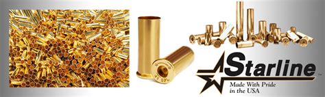 Starline Pistol & Rifle Brass | Brass Cases for Reloading