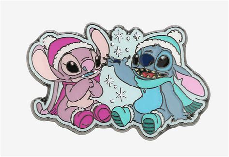 Lilo & Stitch Winter Angel & Stitch Disney Pin at Hot Topic - Disney Pins Blog