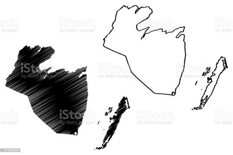 Corozal District Map Vector Illustration Scribble Sketch Corozal Map ...