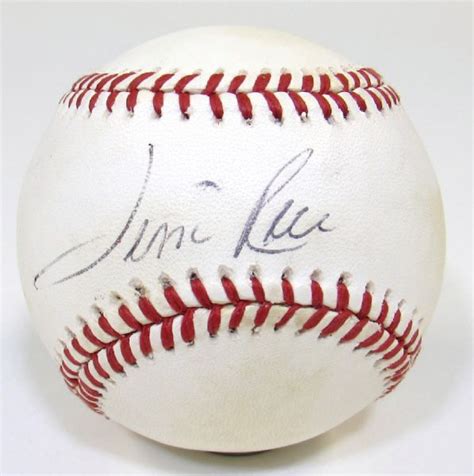 Lot Detail - Jim Rice Signed Baseball