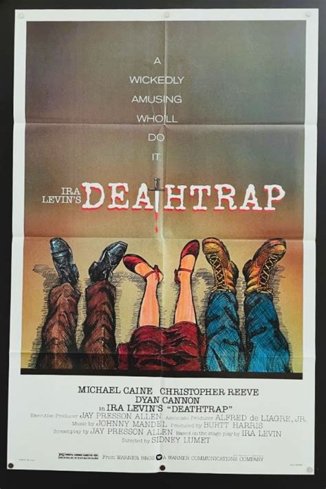 Deathtrap (1982) – Original One Sheet Movie Poster - Hollywood Movie ...