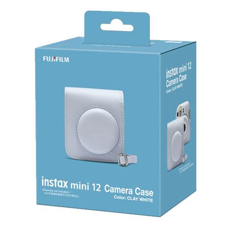 instax mini 12 case clay white - INSTAX Instant Photography