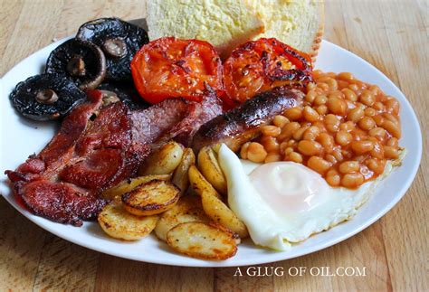 Full English Breakfast | A Glug of Oil