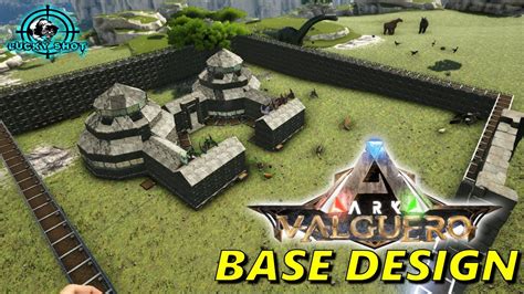 Ark Survival Valguero - Base Design - YouTube