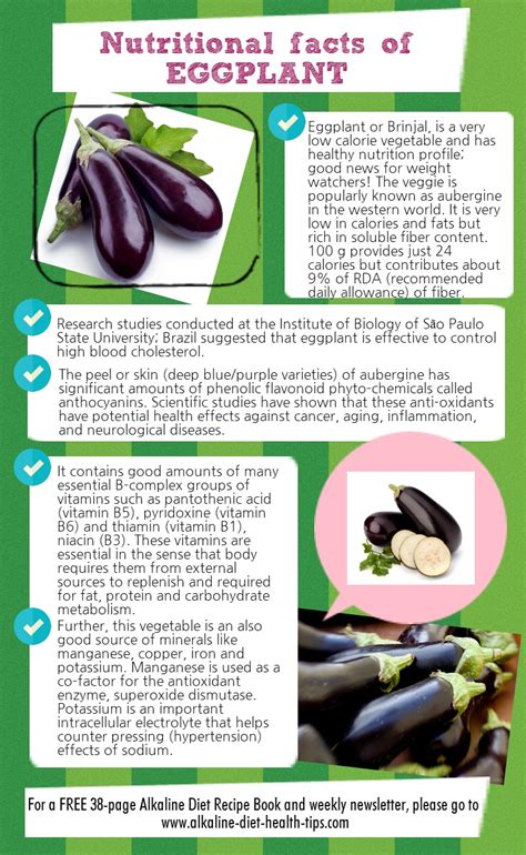 Nutritional Facts of Eggplant