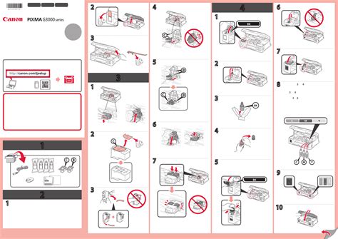 Manual Canon Pixma G3501 (page 1 of 2) (German, Dutch, Italian)