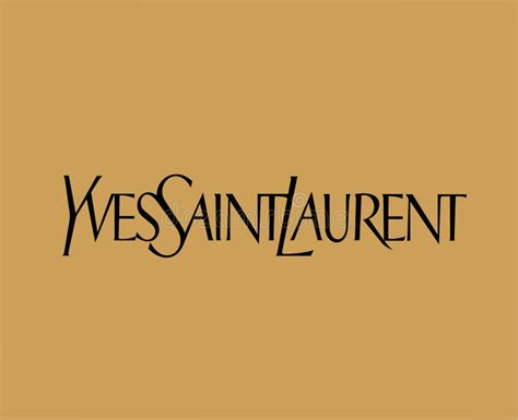 Yves Saint Laurent Logo Stock Illustrations – 11 Yves Saint Laurent ...