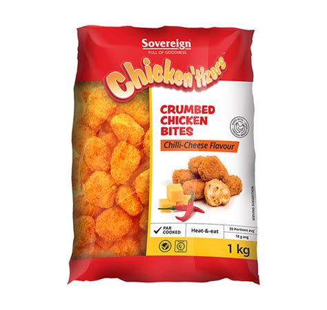 SOVEREIGN CHILLI CHEESE CHICKEN BITES | Econo Foods