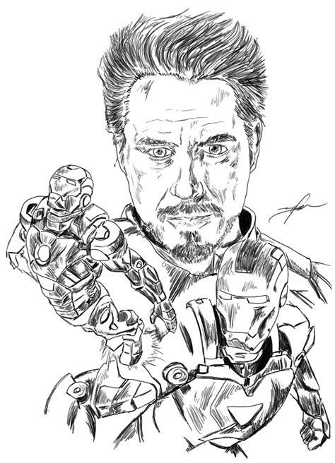 Iron Man Suit Drawing at GetDrawings | Free download