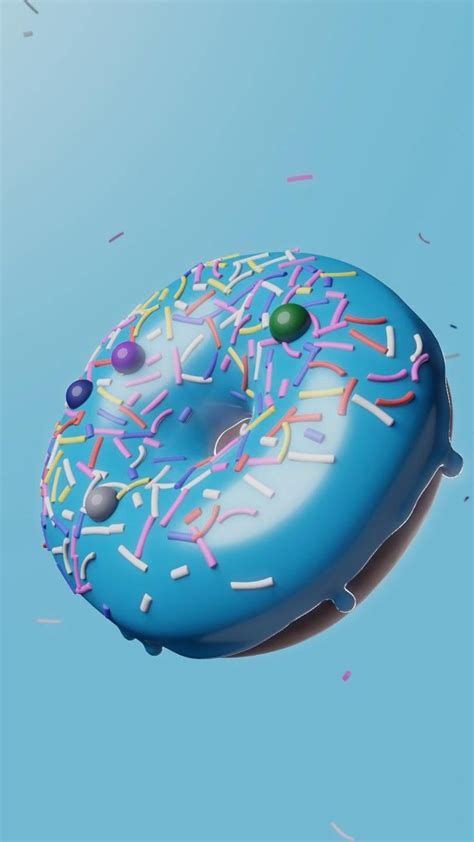 Blender donut animation