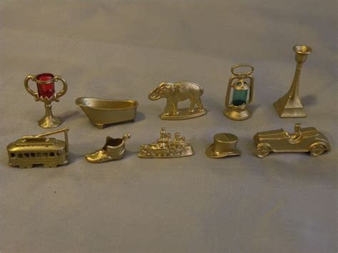 Monopoly 1936-deluxe Tokens