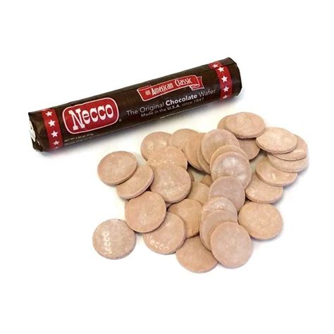 Necco Wafers Chocolate - Nibblers Popcorn Company