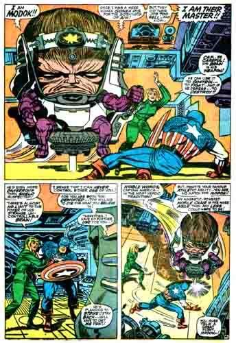 MODOK! art by Jack Kirby | Jack kirby art, Comic books art, Jack kirby