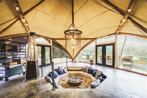 Lobby Tent Glamping at Under Canvas Zion : r/Glamping