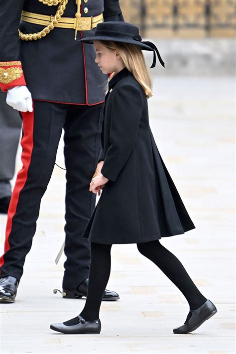 Princess Charlotte Attends Queen Elizabeth II’s Funeral: Photos – Hollywood Life