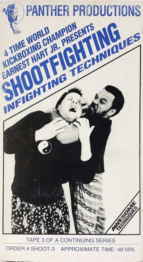 Amazon.com: Shootfighting: Infighting Techniques VHS Starring Earnest Hart Jr. : Movies & TV