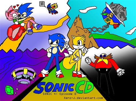 Sonic CD by Xero-J on DeviantArt