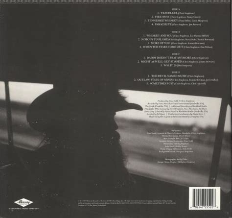 Chris Stapleton Traveller US 2-LP vinyl record set (Double LP Album) (735424)