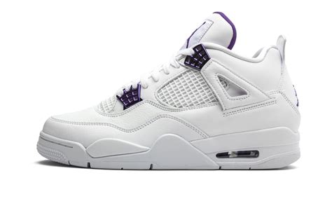 Купить кроссовки Air Jordan 4 Retro Metallic Purple CT8527-115 в Москве