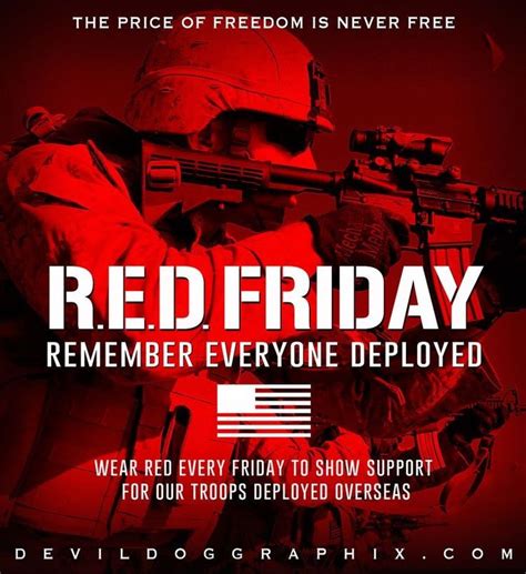 Military Red Friday