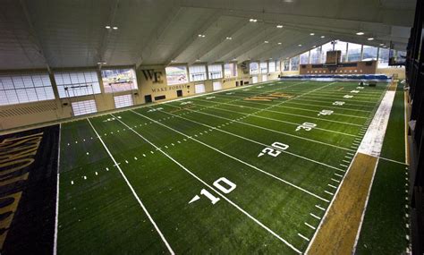 Finishing touches: Wake Forest's new indoor football facility set to open soon | Wfu ...