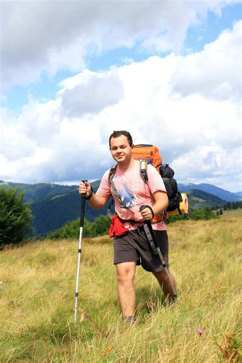 Summer Hiking in the Mountains. Stock Image - Image of green, exploration: 49268237