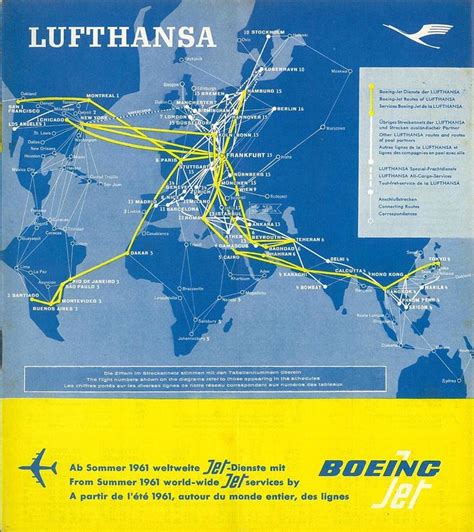 Lufthansa- Technik | Route map, Route, German airlines