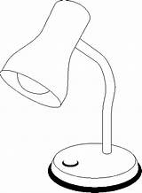 Coloring Page Lamp At GetDrawingscom  Free For Personal Use sketch template