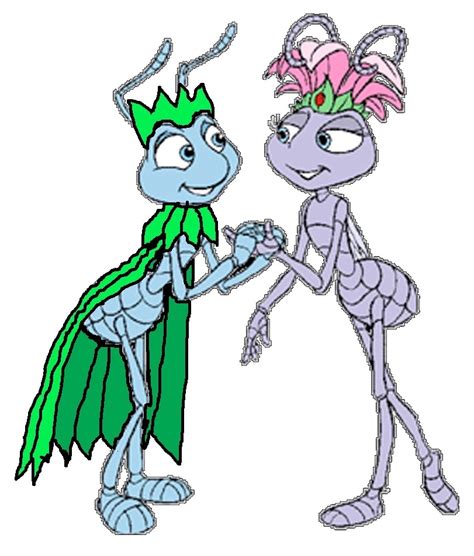 King Flik and Queen Atta - Disney Fan Art (11415922) - Fanpop