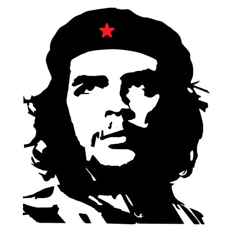 Sticker Che Guevara contour 135 x 110 mm | carstyling XXL