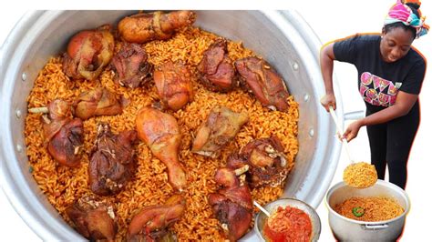 HOW TO COOK NIGERIAN PARTY JOLLOF RICE | STEP-BY-STEP | STEW & FRIED ...