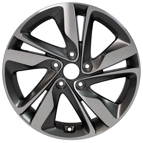 17 Hyundai - Elantra OEM Wheel - Gunmetal Machined Face 17x7 | Suncoast ...