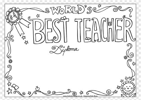 Best Teacher Printable