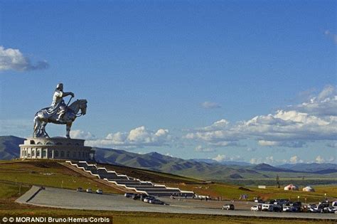 Has Genghis Khan's tomb be spotted from SPACE? | Daily Mail Online