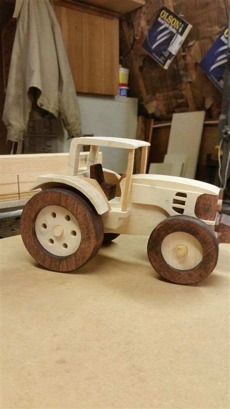 Fantastic Farm Tractor | Wooden toys design, Wood toys plans, Wood toys